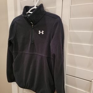 Boys YXL Under Armour Fleece 1/4 Zip Jacket